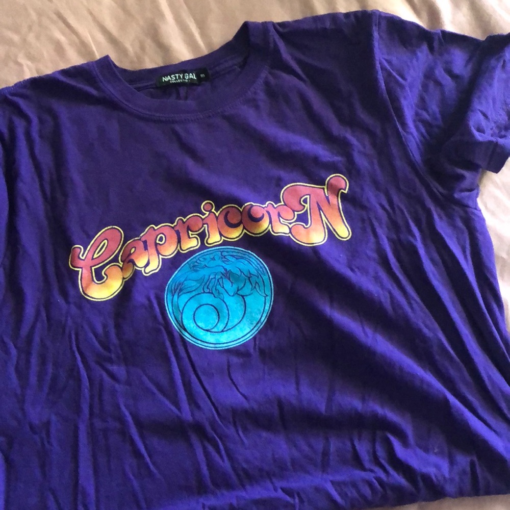 nasty gal Capricorn t-shirt